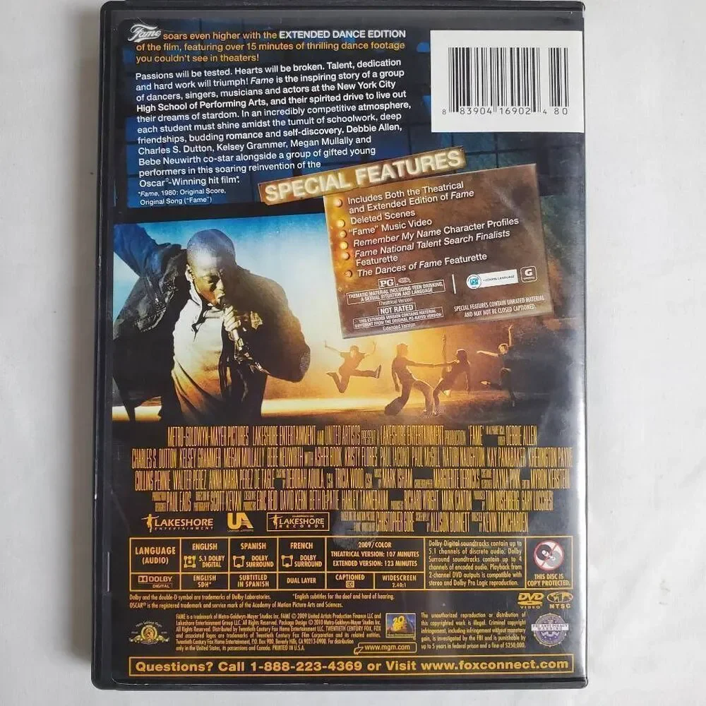 Fame (Extended Dance Edition) – Musical Drama DVD